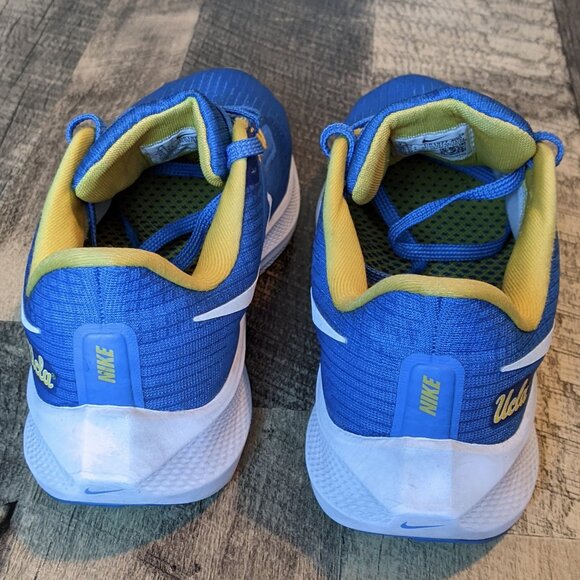 Nike Air Zoom Pegasus 39 UCLA Road Running Shoes Blue White Gold - Picture 4 of 8